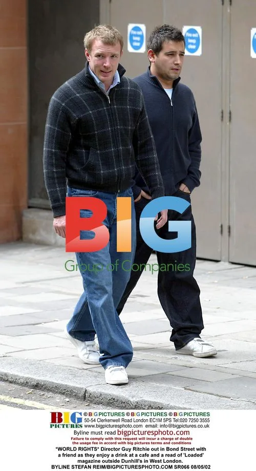 Director Guy Ritchie out in Bond Street