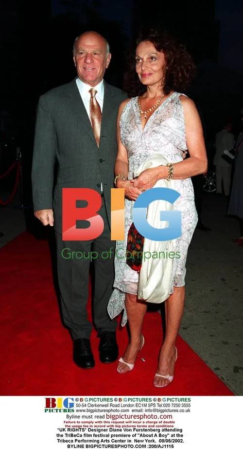 Diane Von Furstenberg at "About A Boy" Premiere