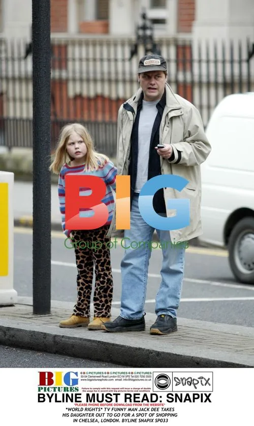 Jack Dee Takes Daughter Shopping in Chelsea