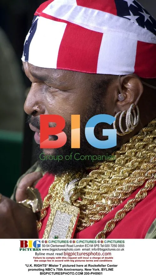 Mister T at Rockefeller Center NBC Anniversary