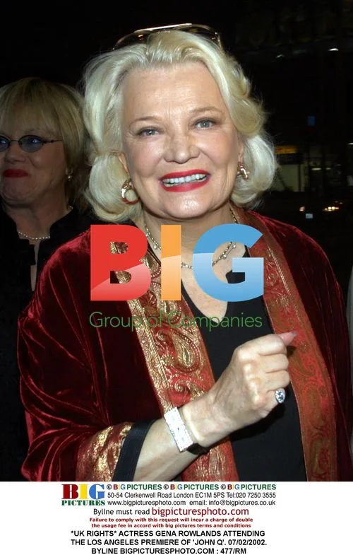 Actress Gena Rowlands at 'John Q' LA Premiere