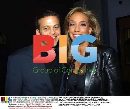 Aaron Zigman and Denise Rich at 'John Q' LA Premiere