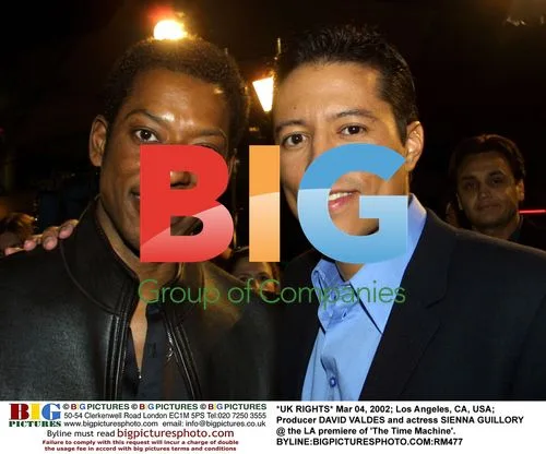 Orlando Jones and Yancy Arias at 'The Time Machine' premiere