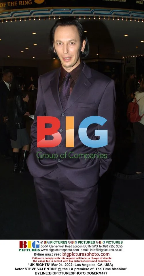 Steve Valentine at 'The Time Machine' premiere