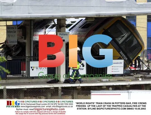 Train Crash in Potters Bar
