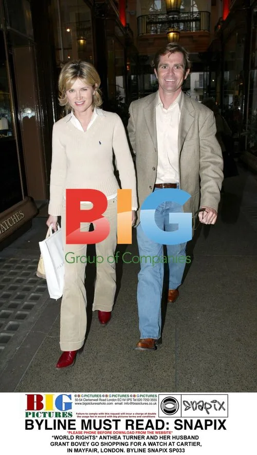 Anthea Turner and Husband Shopping at Cartier