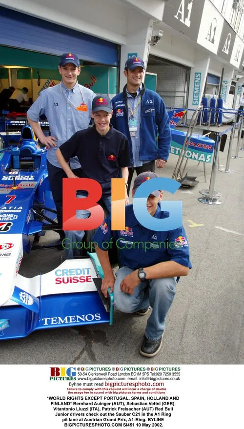 Red Bull Drivers at Austrian Grand Prix