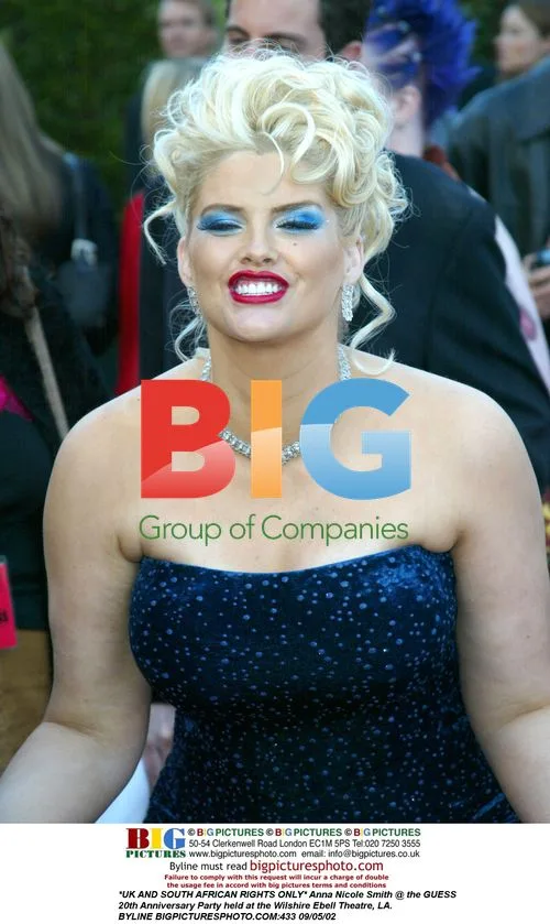 Anna Nicole Smith at GUESS 20th Anniversary Party