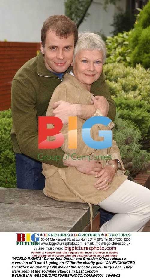 Dame Judi Dench and Brendan O'Hea Rehearse for Charity Gala