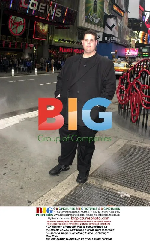 Singer Rik Waller Takes Break in NYC