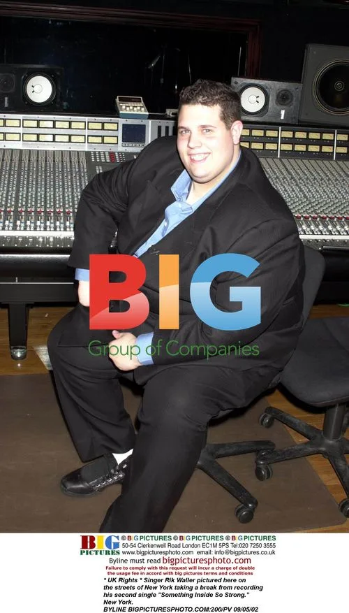 Singer Rik Waller in New York