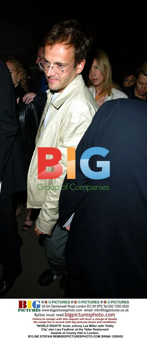 Johnny Lee Miller and Lisa Faulkner at Tatler Restaurant Awards