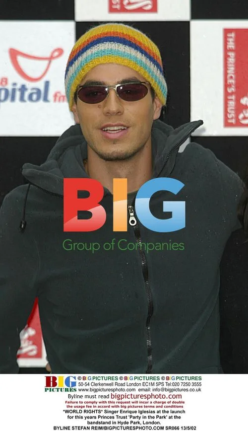 Enrique Iglesias at 'Party in the Park' launch