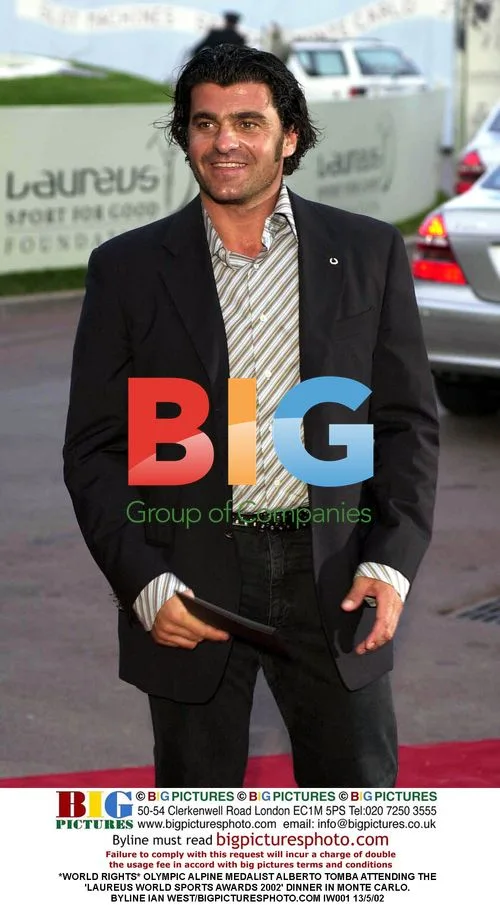 Alberto Tomba at Laureus World Sports Awards 2002