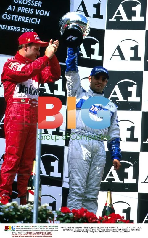 Rubens Barrichello & Juan Pablo Montoya at Austrian GP