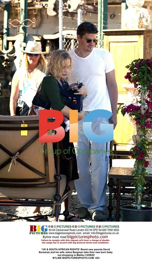 David Boreanaz and Jaime Bergman Out Shopping in Malibu