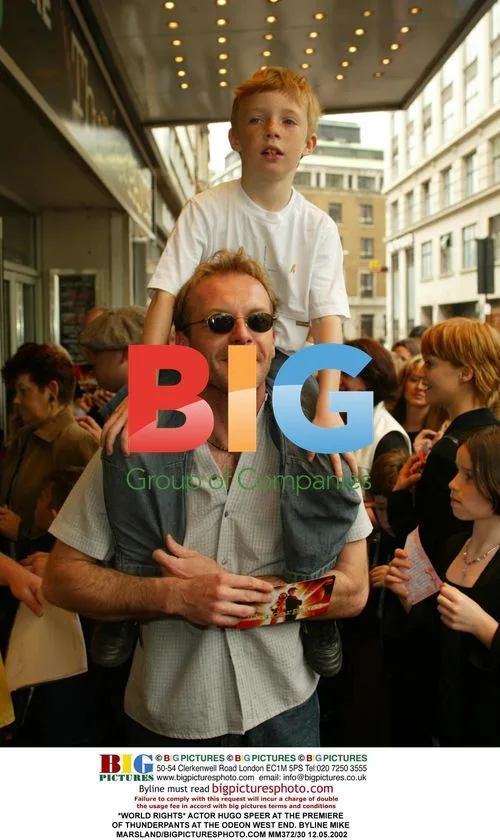 HUGO SPEER AT THUNDERPANTS PREMIERE