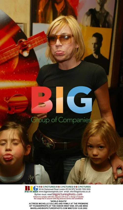 Michelle Colling and Family at Thunderpants Premiere