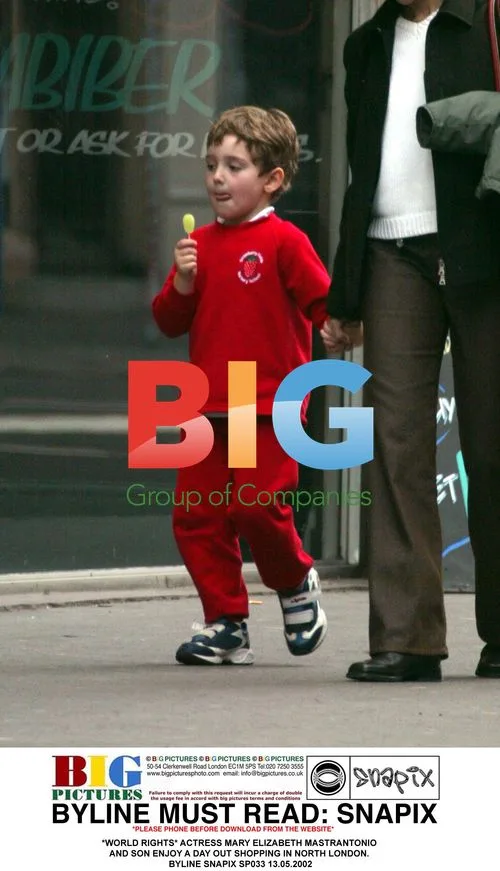 MARY ELIZABETH MASTRANTONIO AND SON SHOPPING IN NORTH LONDON