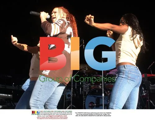 Faith Evans performs on Faithfully Tour in Concord, CA