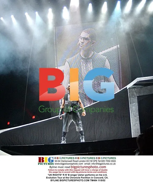 Usher Performs on Evolution Tour