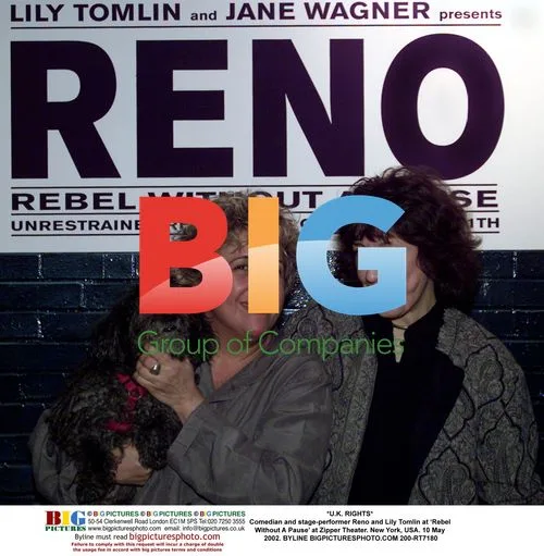 Reno and Lily Tomlin at 'Rebel Without A Pause'