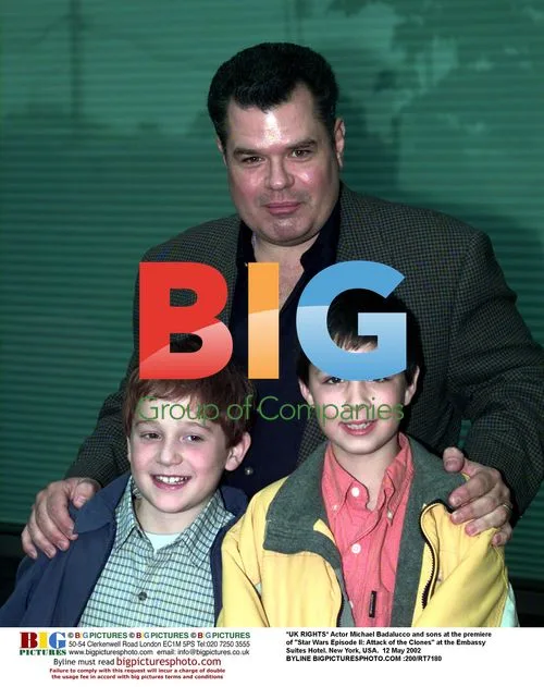 Michael Badalucco and sons at Star Wars premiere