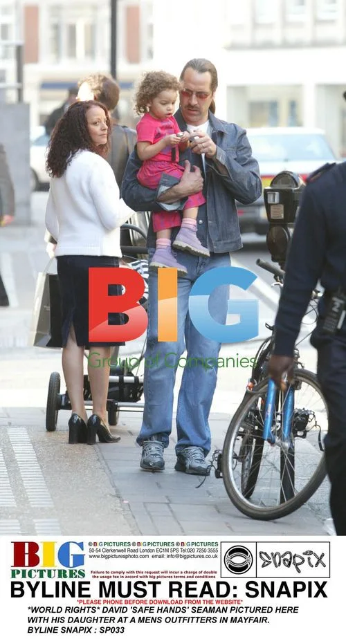 David Seaman and Daughter at Mayfair Outfitters