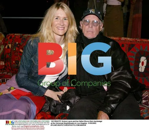 Laura and Bruce Dern backstage at Universal Amphitheatre