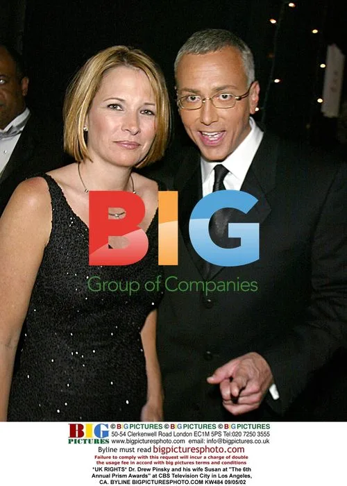 Dr. Drew Pinsky and wife Susan at Prism Awards