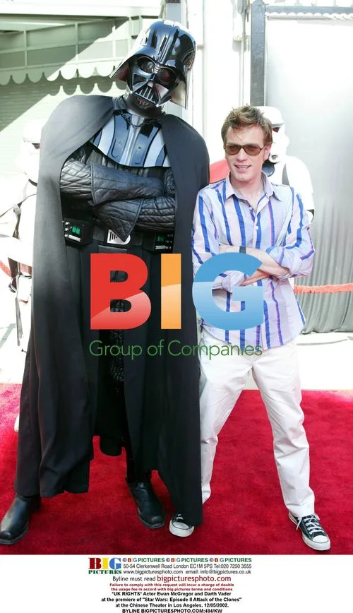 Ewan McGregor and Darth Vader