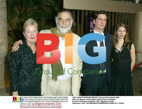 Francis Ford Coppola Family at 'CQ' Premiere