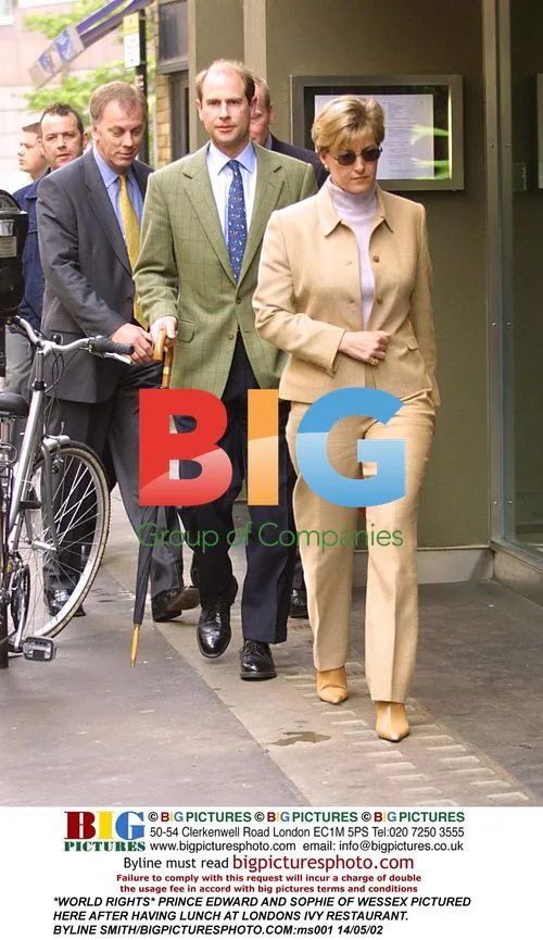 Prince Edward and Sophie of Wessex at The Ivy