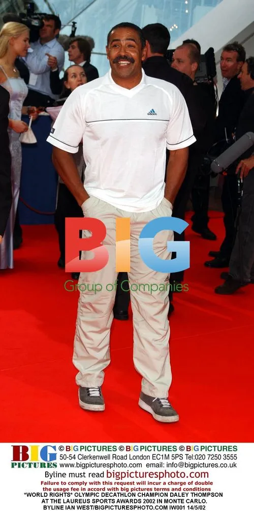 Daley Thompson at Laureus Sports Awards 2002