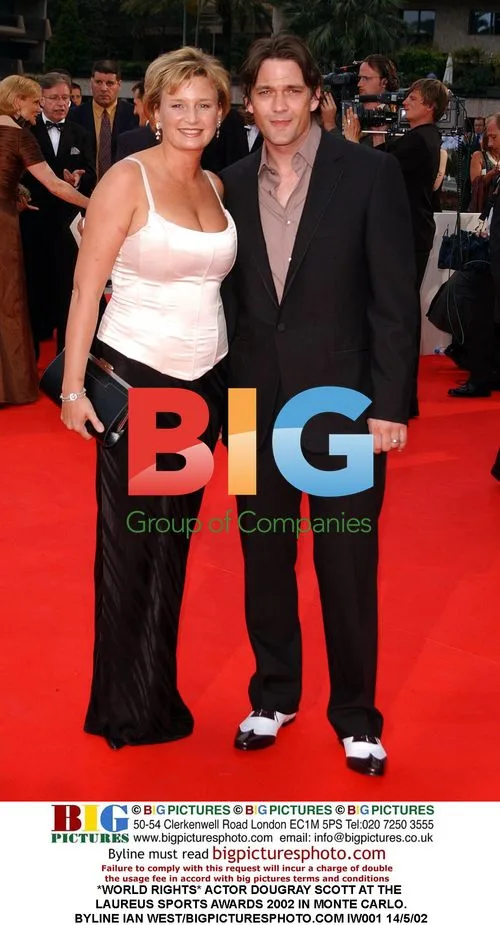 Dougray Scott at Laureus Sports Awards 2002