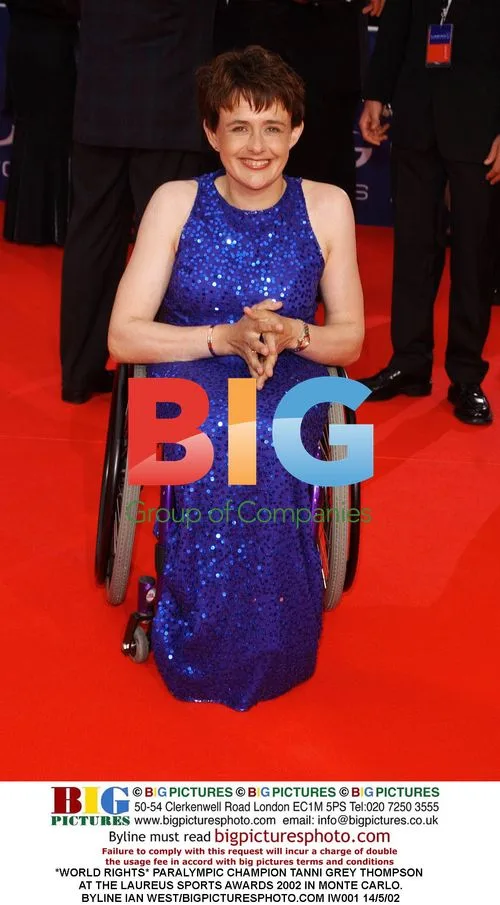 Tanni Grey Thompson at Laureus Sports Awards 2002
