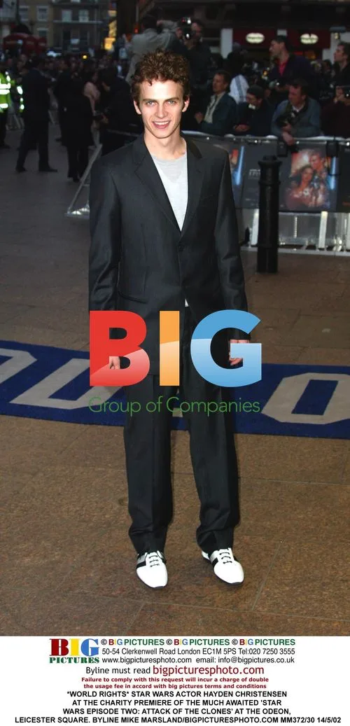 Hayden Christensen at Star Wars Episode Two Premiere