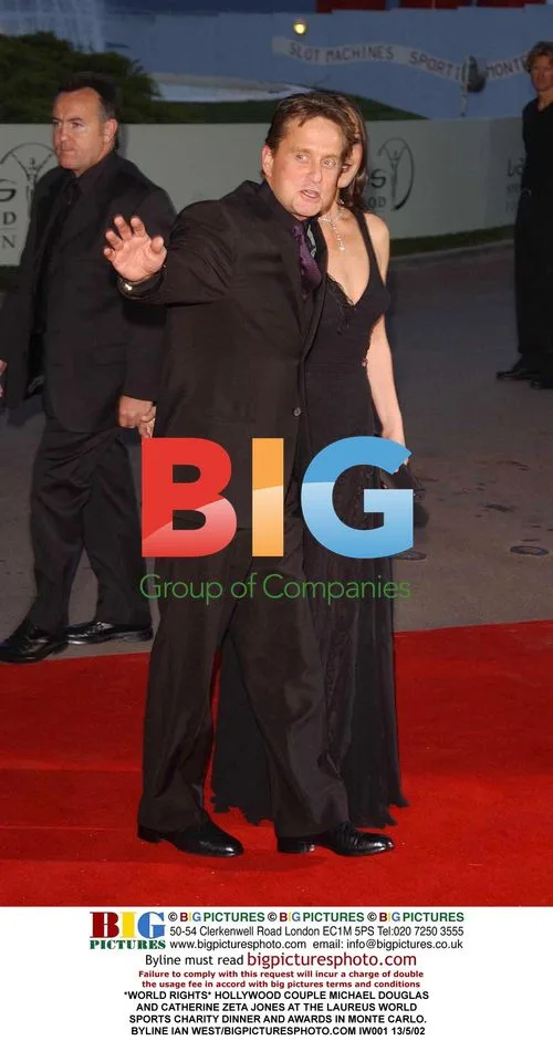 Michael Douglas and Catherine Zeta-Jones at Laureus Awards
