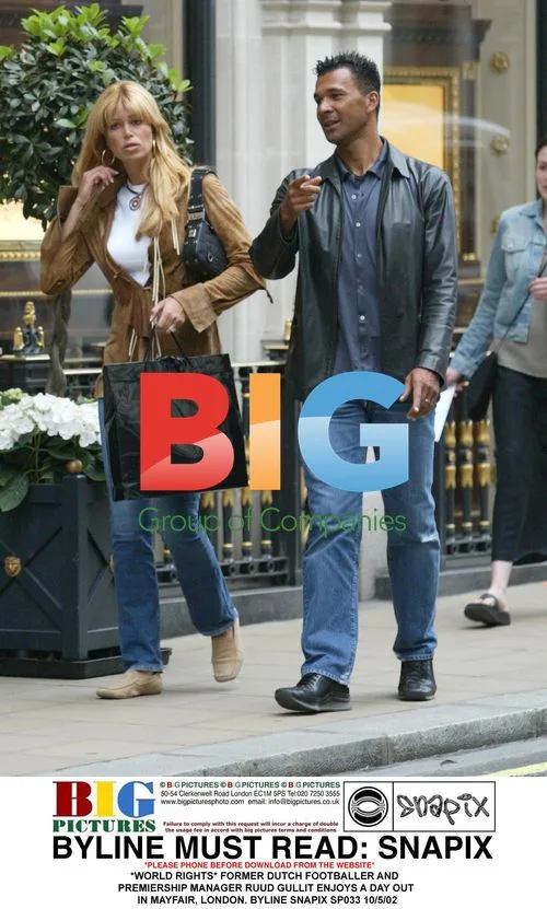 Ruud Gullit Enjoys Day Out in London