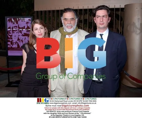Francis Ford Coppola with family at CQ premiere
