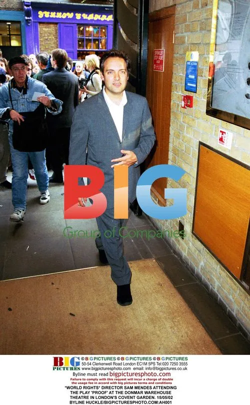 Director Sam Mendes at 'Proof' play in London