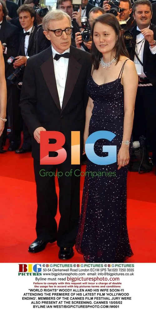Woody Allen and Wife at Film Premiere