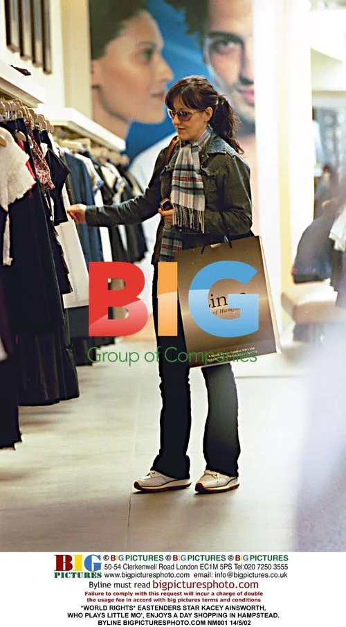 EastEnders' Kacey Ainsworth Shops in Hampstead
