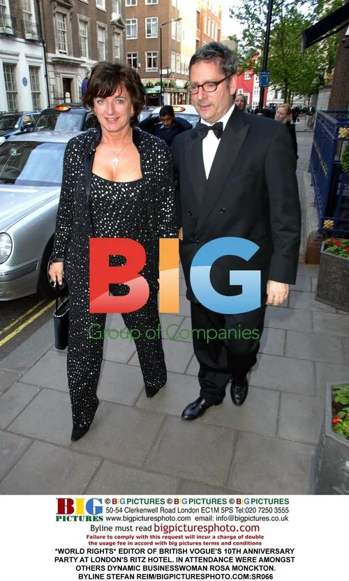 Editor of British Vogue's 10th Anniversary Party
