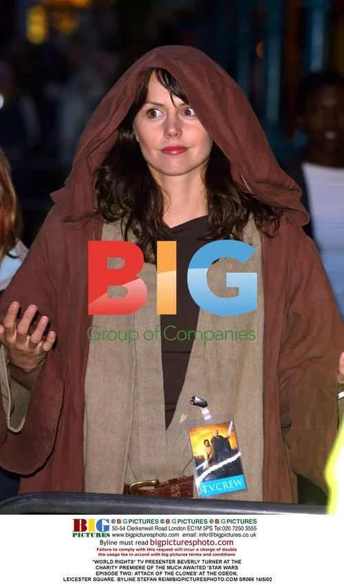 TV Presenter Beverly Turner at 'Star Wars' Premiere
