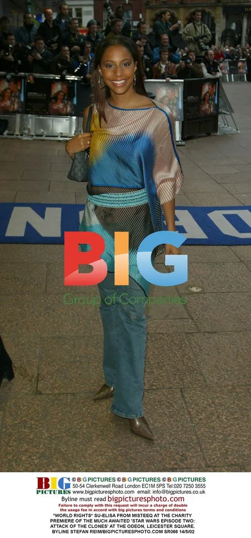 Su-Elisa from Misteeq at 'Star Wars' premiere