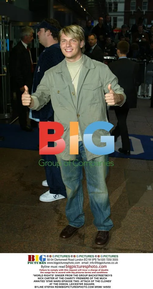 Nick Carter at 'Star Wars: Episode II' Premiere