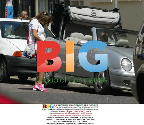 Jordan Visits Hospital in Brighton