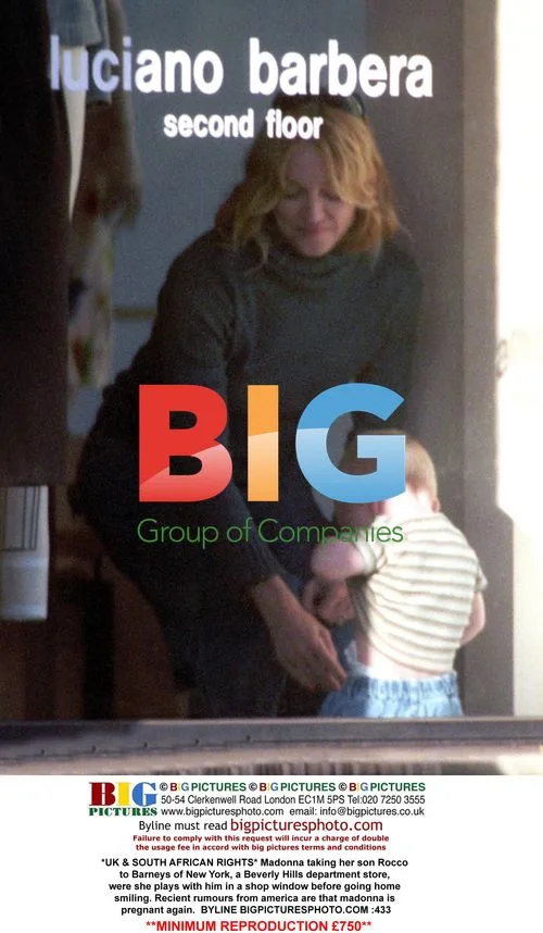 Madonna shops with son Rocco at Barneys