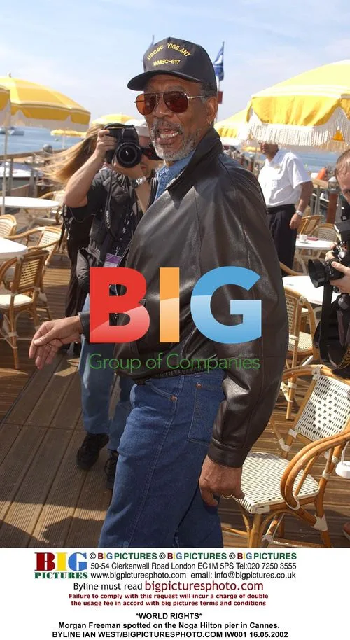 Morgan Freeman in Cannes